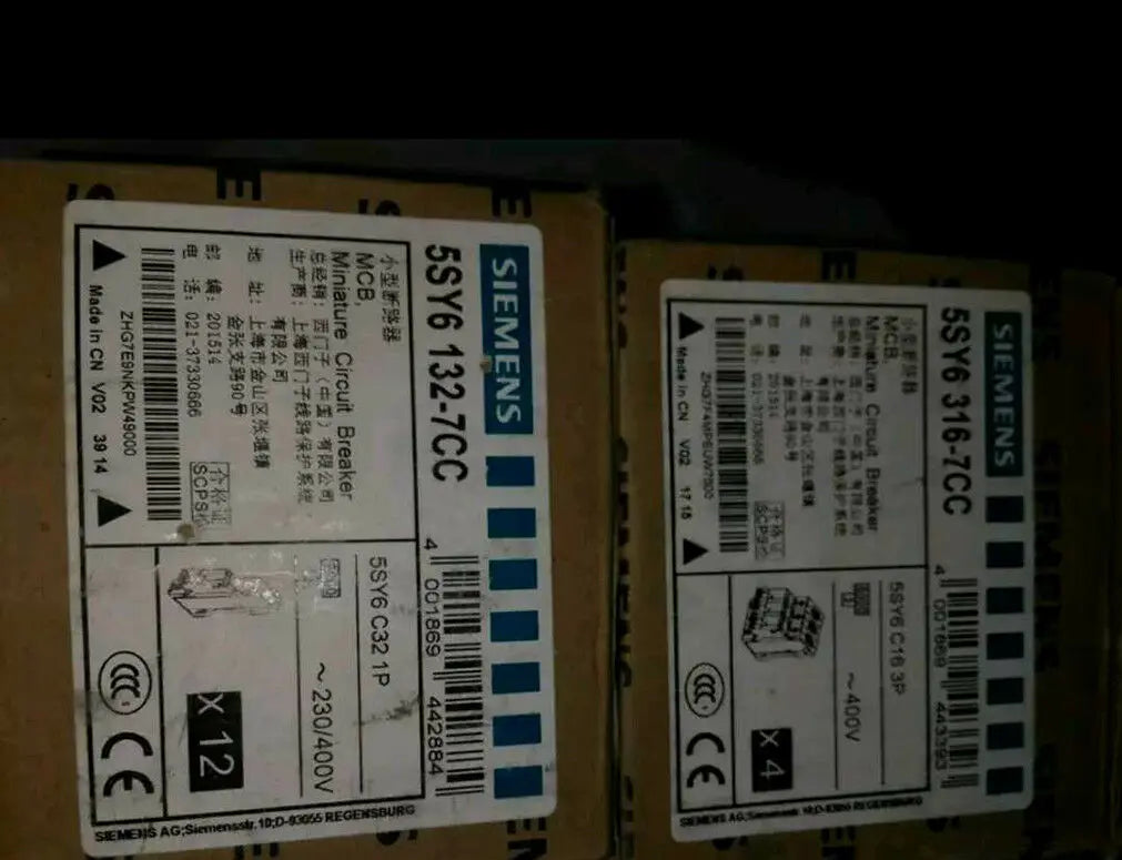 New Siemens 5SY6132-7CC circuit breaker free shipping