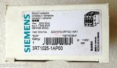NEW IN BOX SIEMENS 3RT1025-1AP00