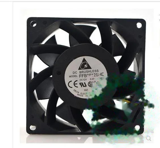 1pc new fan TFB0812UHE DC12V 2.34A DELTA 80*80*38MM freeship