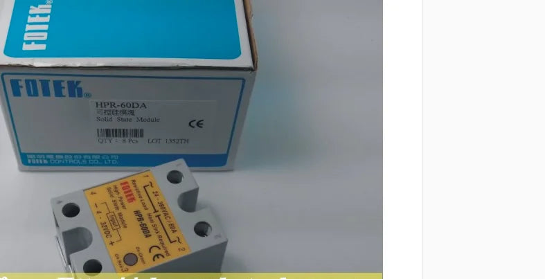 1pc FOTEK HPR-60DA Solid state relay free shipping