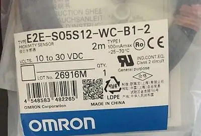 E2E-S05S12-WC-B1-2 E2ES05S12WCB12 NEW Omron free shipping