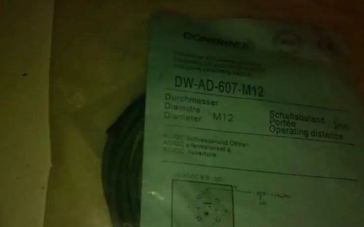 DW-AD-607-M12 DWAD607M12 Contrinex NEW IN BOX