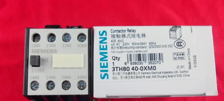 1pc      Siemens  3TH8040-0XM0  3TH8040-0X  Intermediate  relay  free shipping
