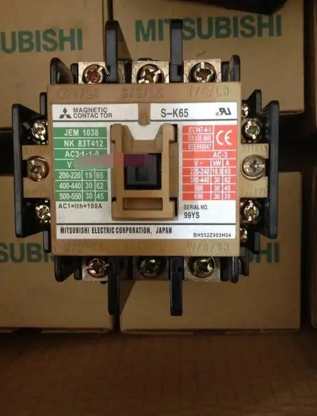 S-K65 S K65 1PC New Mitsubishi Magnetic Contactor free shipping