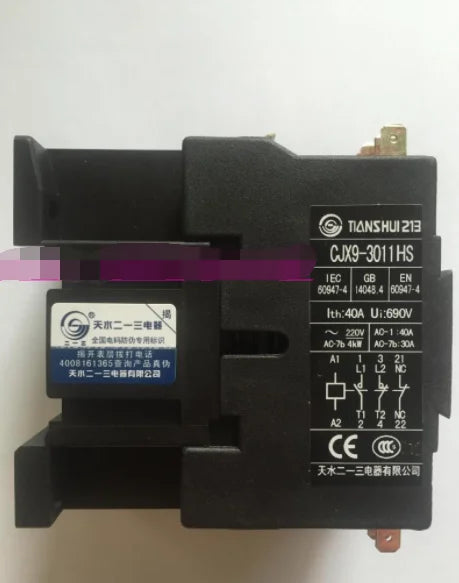 1PC  NEW   Tianshui 213   CJX9-3011HS   AC380V   free  shipping