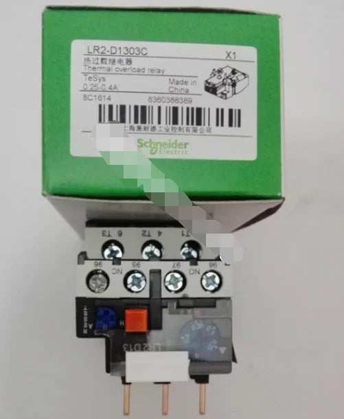 New Schneider LR2-D1303C 0.25-0.4A Thermal overload relay free shipping