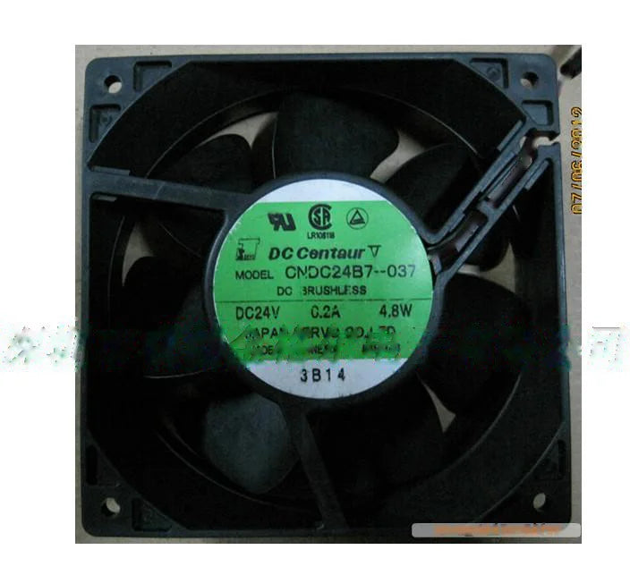 1pc new fan CNDC24B7-037 DC24V 0.2A 4.8W SERVO 120*120*38 freeship
