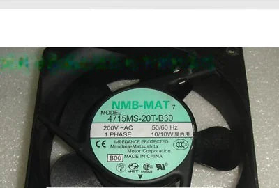 1pc fan new 4715MS-20T-B30 200V 10/10W NMB 12012038
