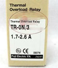TR-ON/3 TR0N/3 1.7-2.6 a 1PC FUJI Thermal Overload Relay New