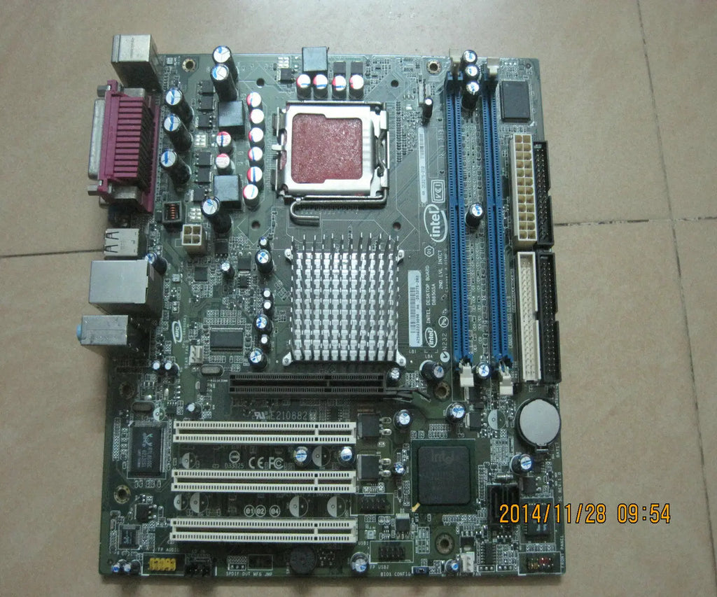 USED INTEL D865GSA 775 PD pin DDR1 AGP