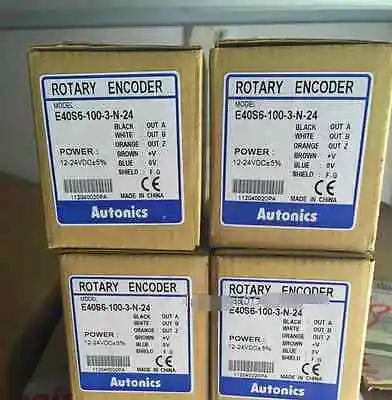 E40S6-100-3-N-24 E40S61003N24 1PC NEW Autonics Rotary Encoder free shipping