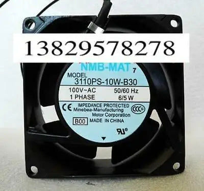 1pc new 3110PS-10W-B30 AC100V 6/5W 808025 NMB