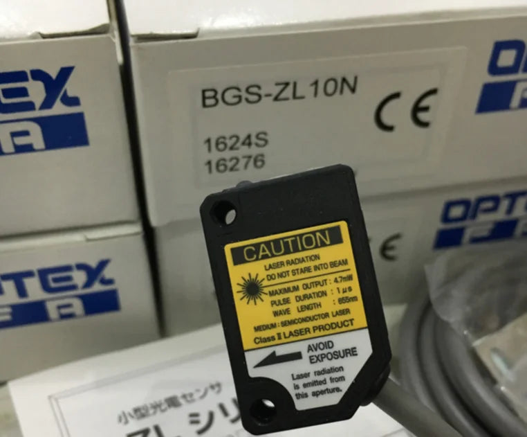 BGS-ZL10N BGSZL10N 1PC New OPTEX Photoelectric Sensor free ship