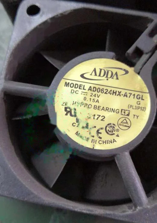 1pc new fan AD0624HX-A71GL DC24V 0.15A ADDA 60*60*25MM freeship