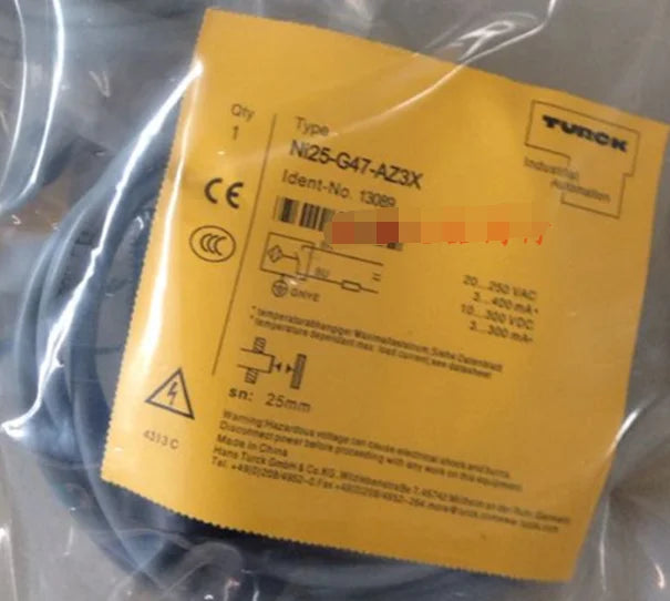 New TURCK NI25-G47-AZ3X Proximity switch sensor free shipping