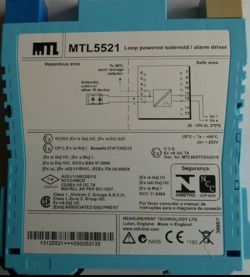 1PC new in box MLT MTL5521