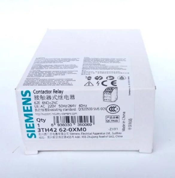 1PC  NEW   SIEMENS   3TH4262-0XM0  220V   free shipping