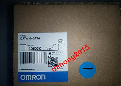 New in box OMRON PLC Unit CJ1W-NC434 CJ1WNC434