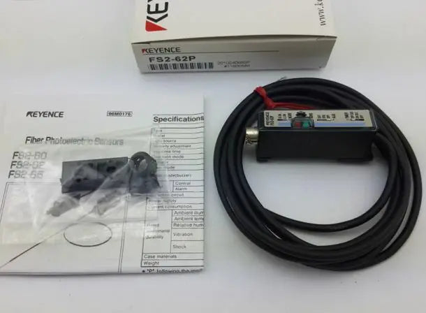 1PC New Keyence Fiber Optic Sensor Amplifier FS2-62P FS2 62P free shipping