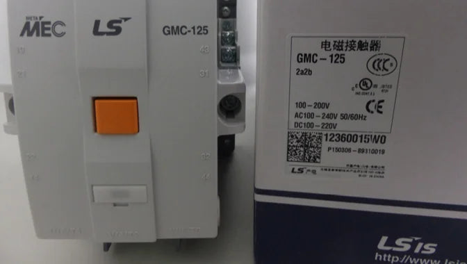 GMC-125 GMC125 1pcs New LS (LG) Contactor AC100-240V/DC100-220V free ship