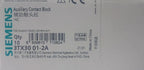 1pc     Siemens  3TX3001-2A 1NC  Contactor auxiliary contact  free  shipping