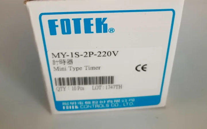 1pc FOTEK MY-1S-2P-220V Time relay free shipping