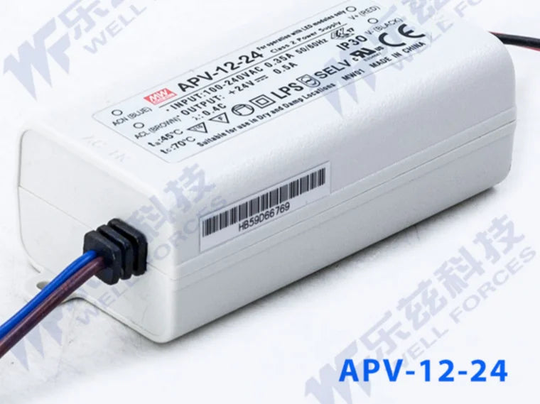 APV-12-24 APV1224 1Pcs  New MeanWell Switching Power Supply free ship
