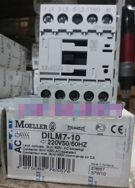 1PC NEW EATON MOELLER DILM7-10 220V50/60Hz free shipping