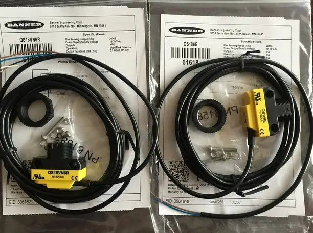 QS18VN6R NEW in box BANNER Photoelectric Switch free shipping