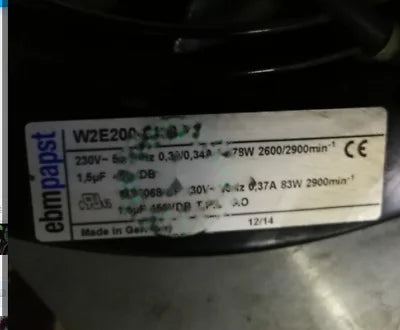 1pc fan new W2E200-CI38-73 W2E200-CH86-70 W2E200-CH86-73 W2E200-CI38-01