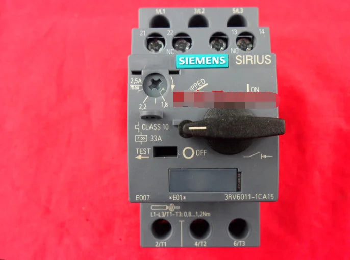 1pc      Siemens  3RV6011-1CA15  1.8-2.5A    circuit  breaker  free shipping