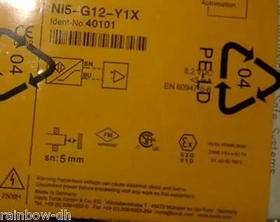 New TURCK NI5-G12-Y1X