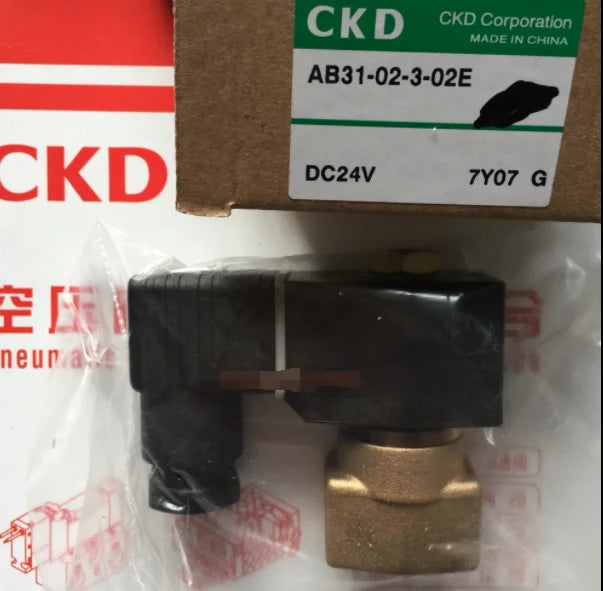 1PC  NEW  CKD   AB31-02-3-02E-DC24V   AB31-02-3-02E  DC24V   free  shipping