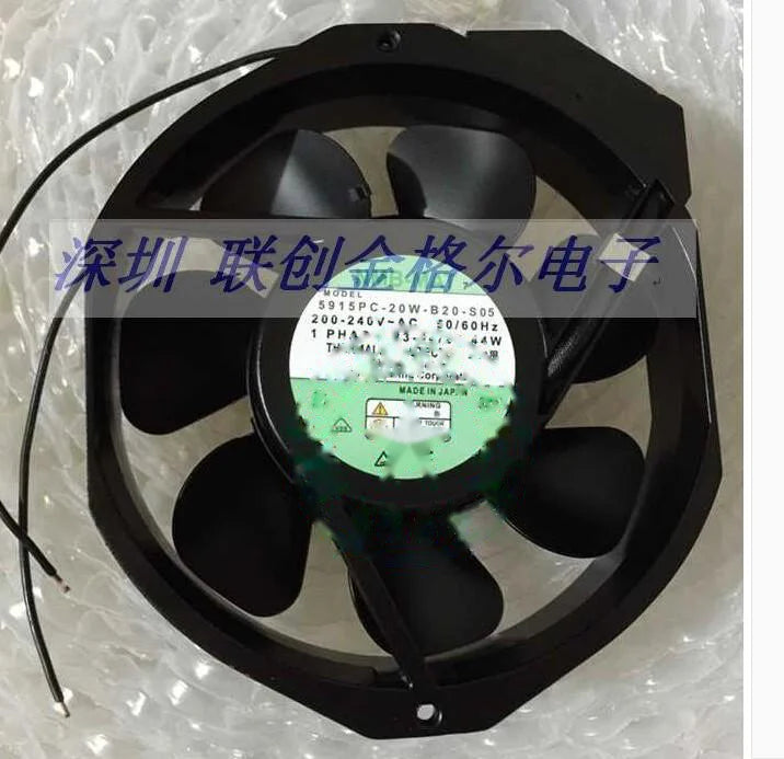 1pc new fan 5915PC-20W-B20-S05 200-240V NMB 172*150*38 freeship
