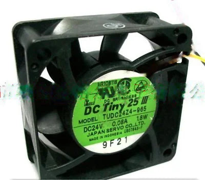 1pc fan new TUDC24Z4-413 DC24V 0.08A 1.8W 606025