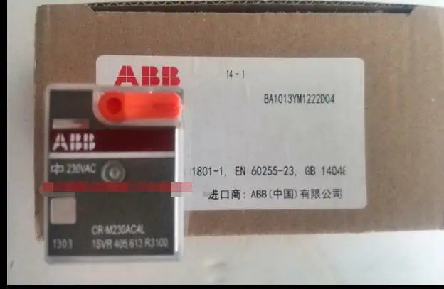 CR-M230AC4L AC230V 1PC New ABB auxiliary contacts free shipping