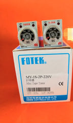 1pc FOTEK MY-1S-2P-220V Time relay free shipping