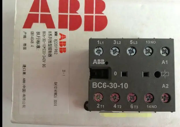 BC6-30-10 24V 1PC New ABB auxiliary contacts free shipping