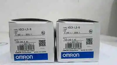 NEW IN BOX OMRON H5CX-L8-N 100-240VAC
