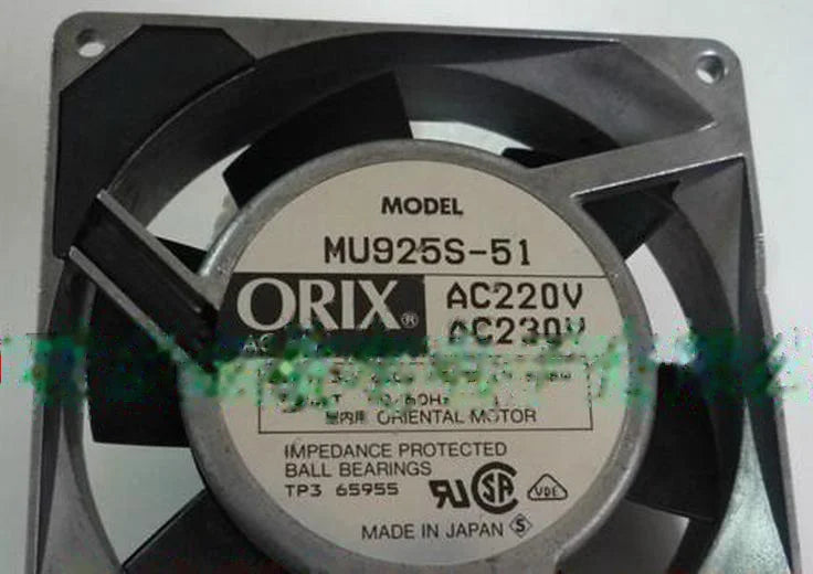 1pc new fan MU925S-51 AC220V/230V ORIX 92*92*25MM freeship