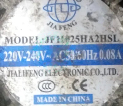 1pc fan new JF11025HA2HSL JF11025HA2HBL 220V-240VAC JIA