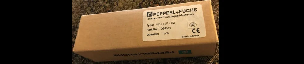 New P+F NJ15+U1+E2 Proximity switch sensor free shipping