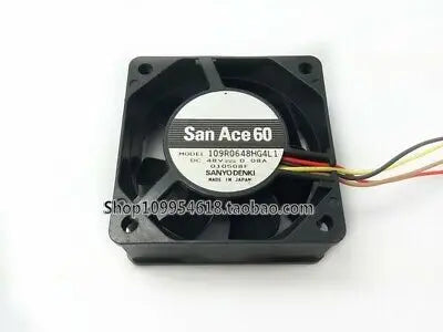 1pc new SANYO 109R0648HG4L1 6025 48V 0.08A 6CM/