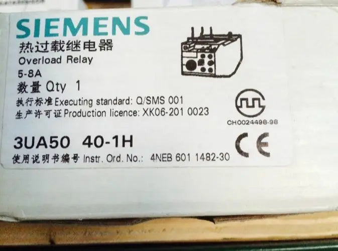 3UA5040-1H 3UA50 40-1H 1PC New in Box SIEMENS free shipping