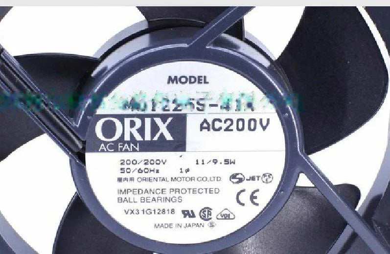 1pc new fan MU1225S-41N AC200V ORIX 120*120*25MM freeship