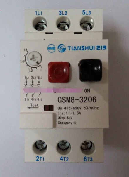 1PC  NEW   Tianshui 213   GSM8-3206  1-1.6A  free  shipping