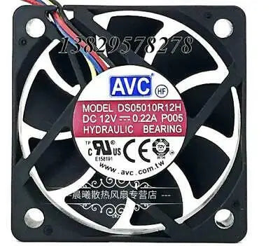 1pc new AVC DS05010R12H/12V0.22A 5CM 4 5010