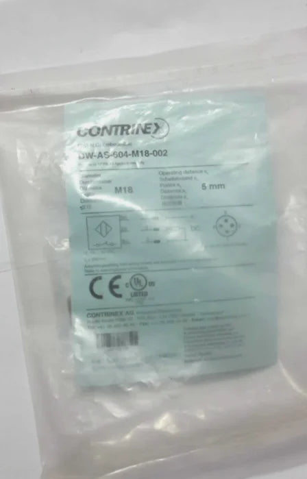 DW-AS-604-M18-002 1PC New Contrinex Proximity Switch free ship