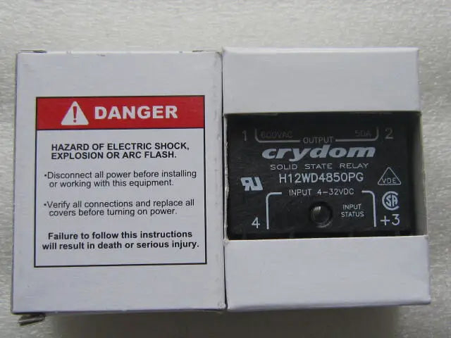 1PC H12WD4850PG crydom solid state relay NEW