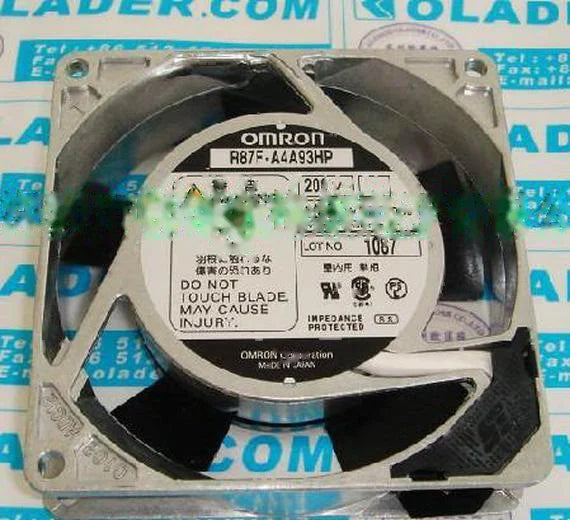 1pc new fan R87F-A4A93HP 200V 10/9W OMRON 92*92*25 freeship